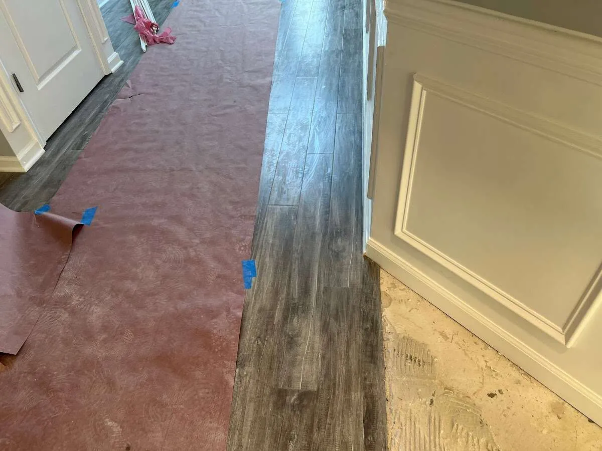 Completed marble shower restoration in Timberwood Park